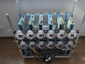 Mining Rig 12 Sapphire Nitro + Rx 580 8gb Se