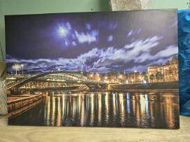 Fotodrobė „Naktinis Vilnius"