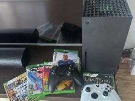 Xbox Series X, 2 pulteliai, 5 zaidimai