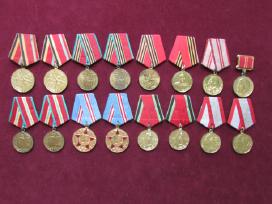 TSRS jubiliejiniai Ww2 medaliai
