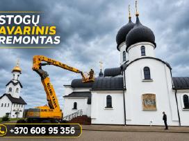 Stogo avarinis remontas Klaipėdoje +370*608*95356