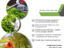 Ieškome darbuotojų aplinkos priežiūros darbams