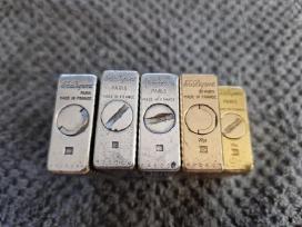 Originalus vintažiniai Dupont žiebtuvėliai