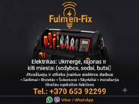 Elektrikas: Ukmergė, rajonas ir kiti miestai