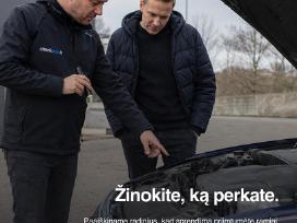 Pagalba perkant automobilį/autodiagnostika