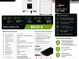 10 kw saules elektrine 4300 šsimokėtinai!