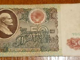 50 Rubliu. 1991 Rusija banknotas