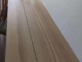 Valgomasis stalas 200x90cm, uosio lukstas.