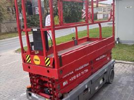 Žirklinis keltuvas 10 m. Haulotte Compact 10n