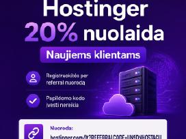 Hostinger nuolaidos kodas – 20%