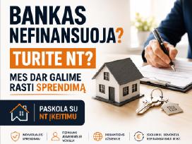 Bankas nefinansuoja? Paskola su Nt įkeitimu