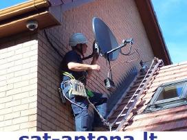 Palydovinės ir vietinės TV antenos, imtuvai