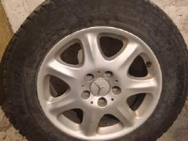 Žieminės "Michelin" padangos/r16 lieti ratlankiai