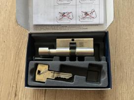 Spynos cilindras Abus, 60 mm, nikeliu