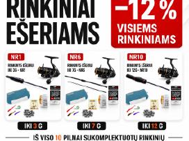 Skelbimo 'Pilnai sukomplektuoti rinkiniai Ešeriams' paveikslėlis