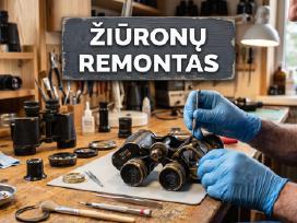 Žiūronų remontas, taisymas ir priežiūra (Vilniuje)