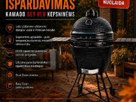 Akcija! Kamado didelė Get Red 24/60cm kepsninė