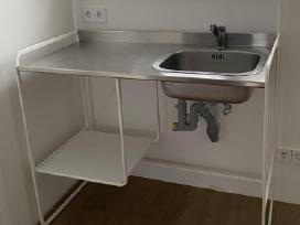 Laikina Ikea virtuvė su plautuve