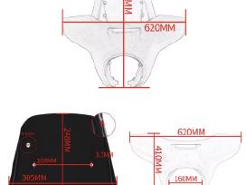 Honda Rebel Cmx 1100 vėjo apsauga. Screen cowl.