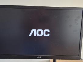 Monitoriusaoc24"(full HD,hdmi) su stalo laikikliu