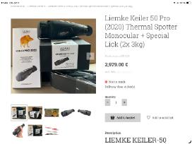Parduodu monoklį termovizoriu Keiler-50