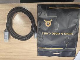 Usb-c į Displayport 2.1 kabelis 2m– 16k