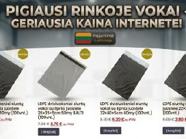 Pigiausi kurjeriniai siuntų vokai Lietuvoje