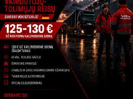CE Darbas Vokietijoje.tentas-šaldytuvas125-130 eu