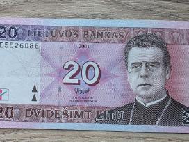 2001 metų 20 litų