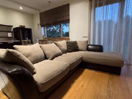 Neiser didelė L formos sofa