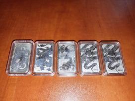 1 oz Perth Mint sidabrinis drakonas