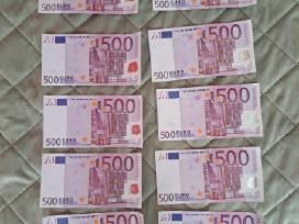 500 eurų banknotai