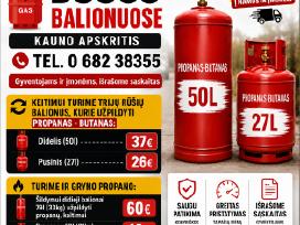 Dujų balionai Kauno apskritis