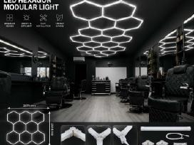 Modernus LED šviestuvas Hexagon
