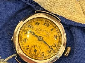 Vintažinis laikrodis Perret Fils Brenets, 14k gold
