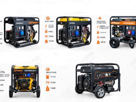 Generatoriai 1-20kw