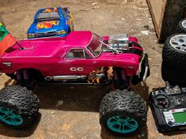 1/8 RC ss turbo su baterija pultų ir Pakrovėju ir