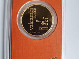 Parduodu 1 Oz Au monetą - kaina arti metalo vertes