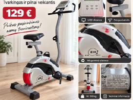 Christopeit Sport Em3–tvirtas magnetinis dviratis