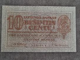 1922 m. 10 centų banknotas