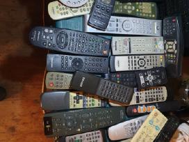 Audio, dvd, vhs ir TV pultai