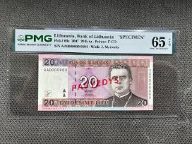 Parduodami 20 Litai 2007 m. Pavyzdys Pmg65