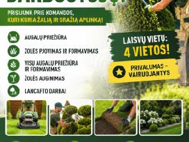 Landšafto darbuotojas (-a) / Aplinkos tvarkymas
