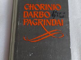 Chorinio darbo pagrindai