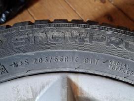 Žieminės padangos su ratlankiais R16 5x112