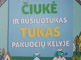 Galvočiukė Čiukė ir Rūšiuotukas Tukas pakuočių kel