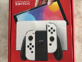 Nintendo Switch Oled baltas