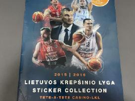 Lkl 2015–2016 lipdukų albumas – pilnai surinktas