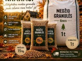 Biokuras Granules Briketai