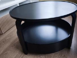 Ikea Borgeby juodas kavos staliukas